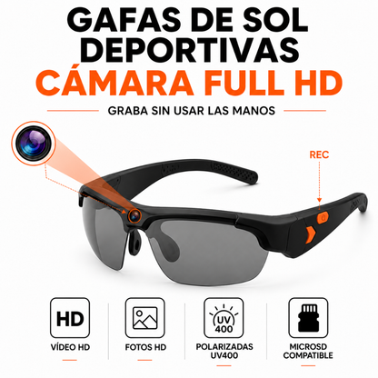 Gafas Deportivas con Cámara