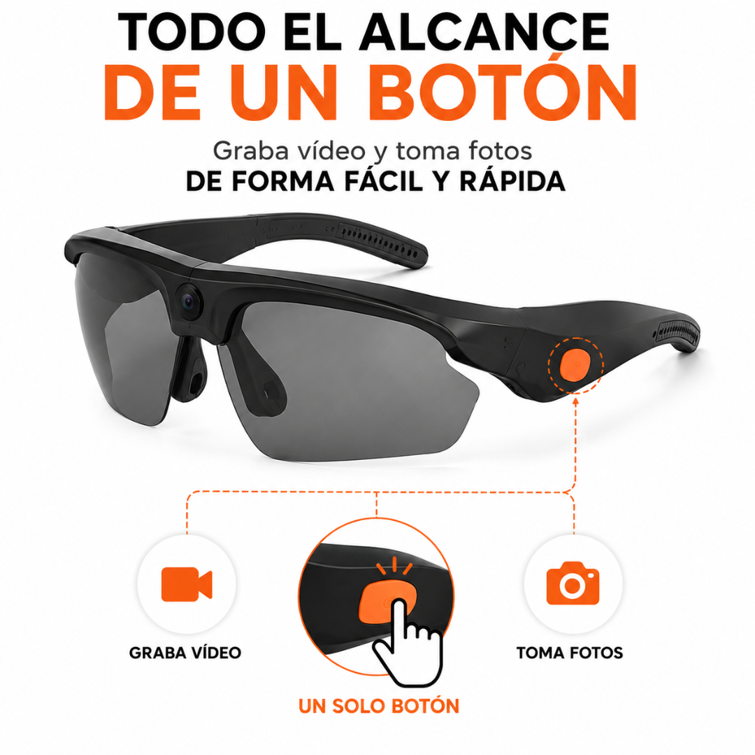 Gafas Deportivas con Cámara