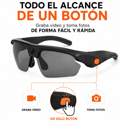 Gafas Deportivas con Cámara