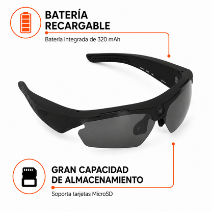Gafas Deportivas con Cámara